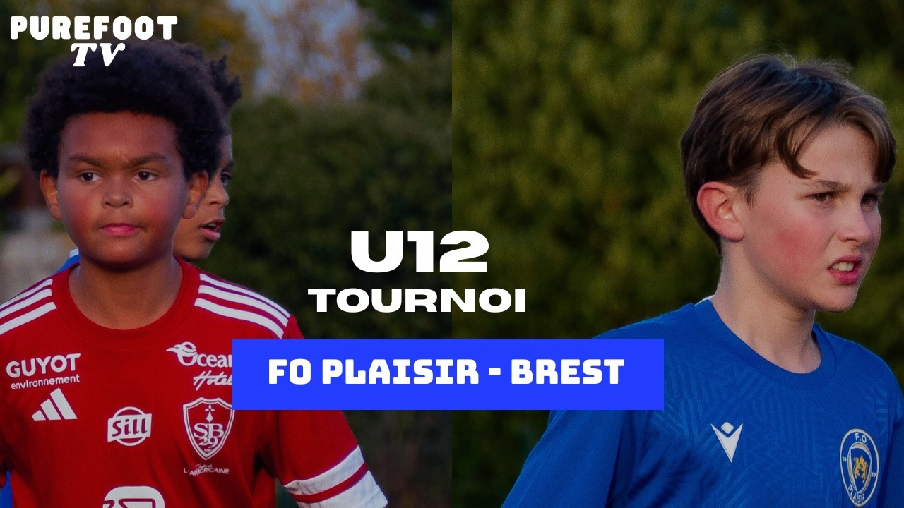 U12 - PLAISIR - BREST - BEAUCOUP DE BUTS