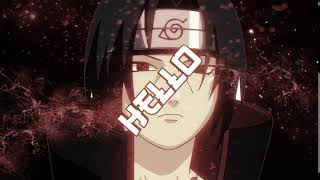 Red anime HELLO intro