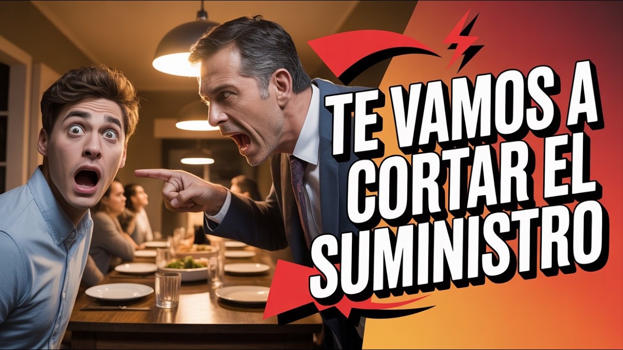 En la cena familiar, mi papá dijo   Te vamos a cortar el suministro , hasta que mi contador llamó pa