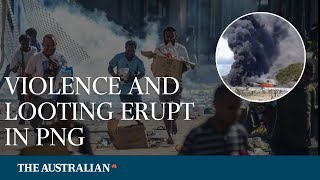 PNG riots: Violence and looting erupts amid pay ‘glitch’ (Watch) screenshot 4