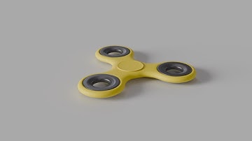 How to Make a Fidget Spinner in Blender 3D | Beginner Tutorial