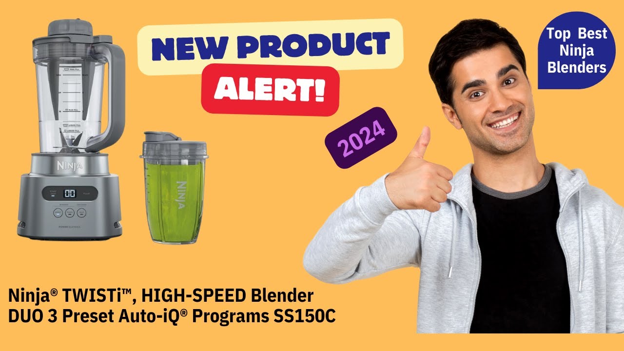 Ninja HIGH-SPEED Blender DUO 3 - Model SS150C Blender Product Review 2024