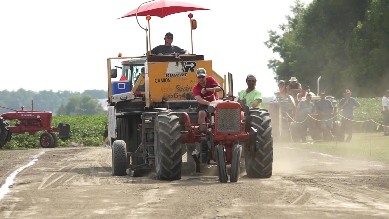 Tir de tracteur antique de StAlexis de montcalm ( 3 ) YouTube