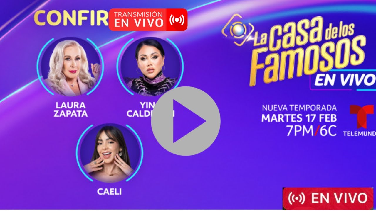La Casa De Los famosos 6 Estreno Reality en vivo Llegan los participantes Día #1 completo Telemundo 