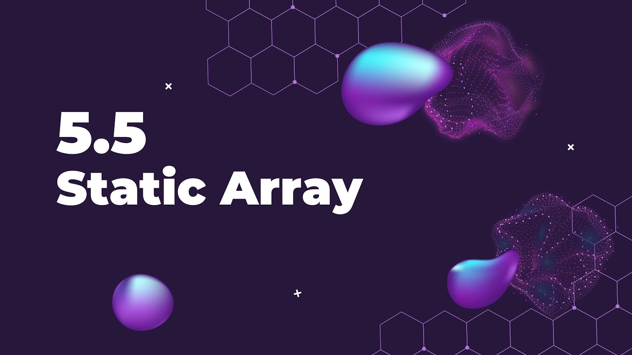 5.5 Static Array part 6 - YouTube