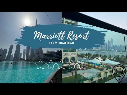 Marriott Resort Palm Jumeirah - Hotel Tour 4K