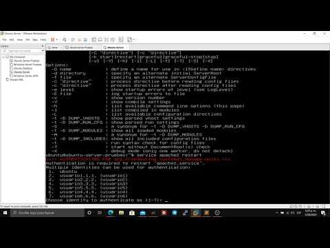 Servidor Apache y Servidor Nginx en Ubuntu Server - YouTube
