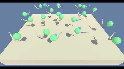 Udacity Deep Reinforcement Learning project 2 - After Training