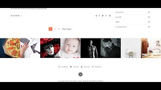 Blogger - How to Configure Footer Area Section and have Social Share Link Under each Post | Tutorial