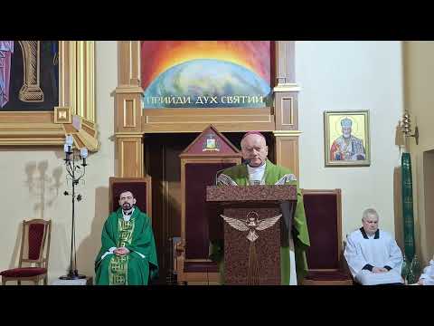 Прев’ю запису: Проповідь Єпископа Яна Собіло на Святій Месі 16.11.2025.