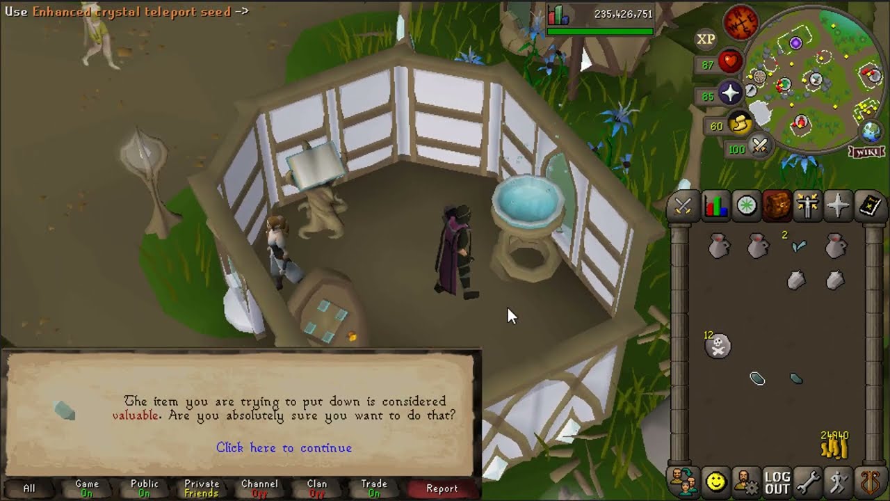 OSRS main progress in-game sounds ambience & music (no commentary) ASMR