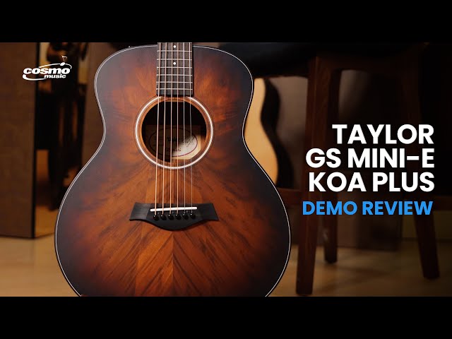 Taylor GS Mini-e Koa Plus with Ryan McMullen Demo Review - YouTube