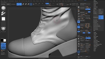 boot creation 05 Fold Sculpting 16x