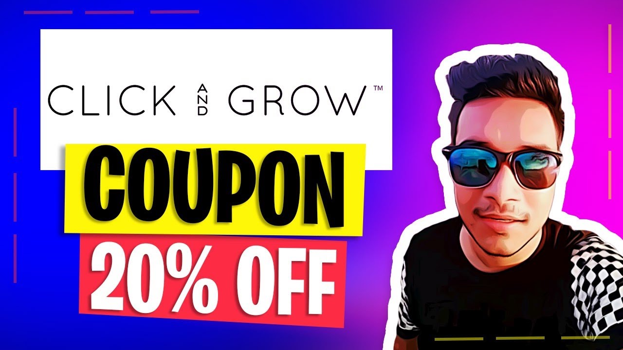 Clickandgrow Coupon Code That Works Now - Best Clickandgrow Promo Code, Discount 20% OFF
