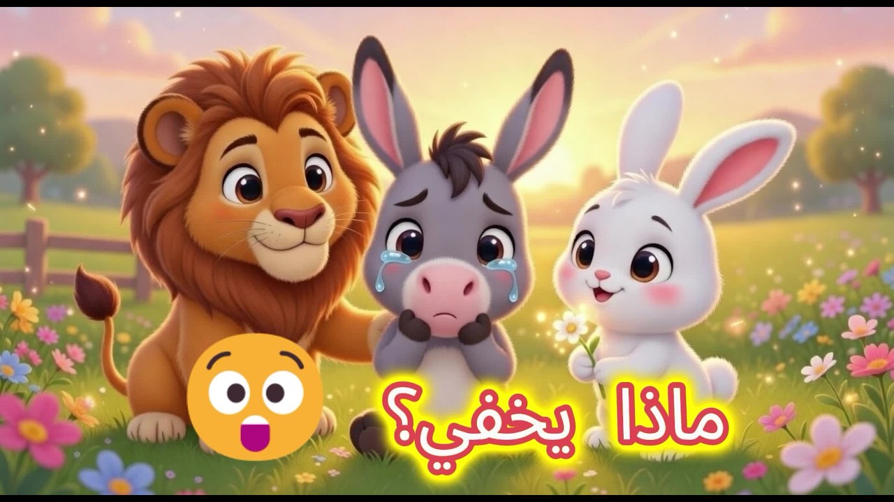 قصة الصدق للأطفال 🐰🦁 | هل يعترف الحمار بالحقيقة؟ قصة مؤثرة قبل النوم
