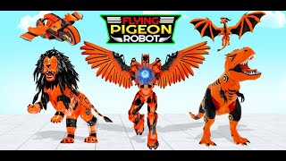 Pigeon Robot Game Add 1920 X 1080 45 Sec screenshot 5