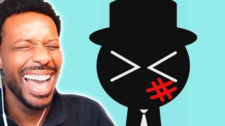 Sprunki Kick The Buddy But With Black