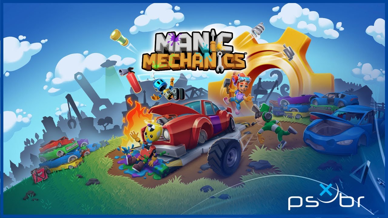 Manic Mechanics (PS4) - Gameplay - Primeiros 23 Minutos - Legendado PT-BR