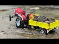 Tractor Fas Chuki🙆 Heavy Load Trolley🔥🔥 Struck Tractor In Mud | The UK Unboxer