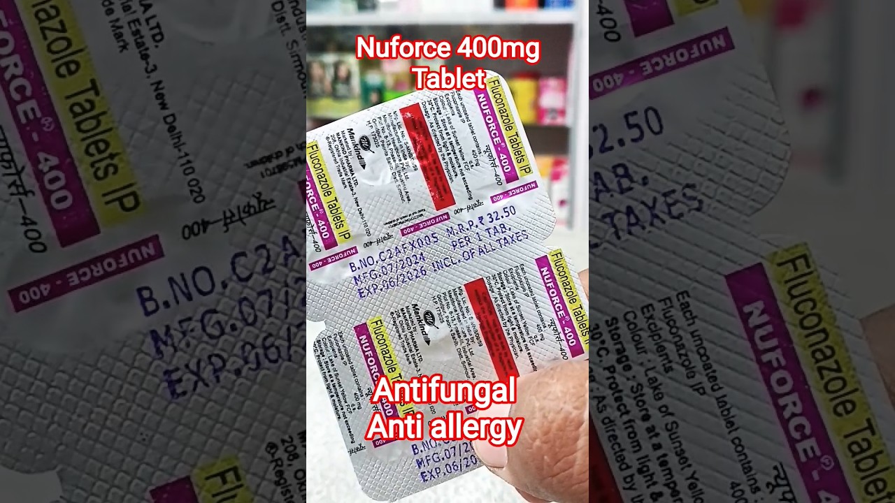 Nuforce tablet uses in hindi | Fluconazole tablet uses in hindi | Antifungal tablet | khujli tablet