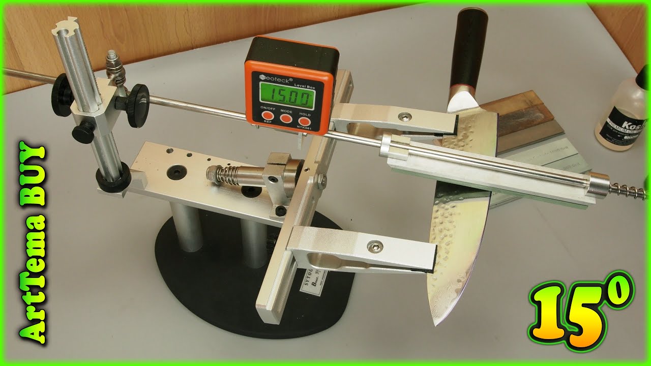 Sharpening From Dull to Razor ▶︎ Sytools Beast + 240 Grit Stone = Crazy Sharp Damascus Knife