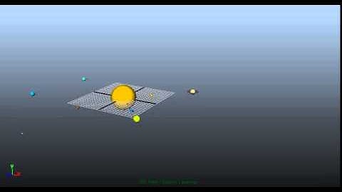 Planets - First Maya Tutorial