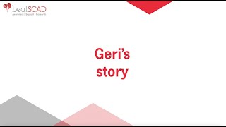 Patient story: Geri had her pregnancy-related SCAD after the birth of her baby