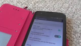 Keyboard Settings Icon on Android LG K7 screenshot 1