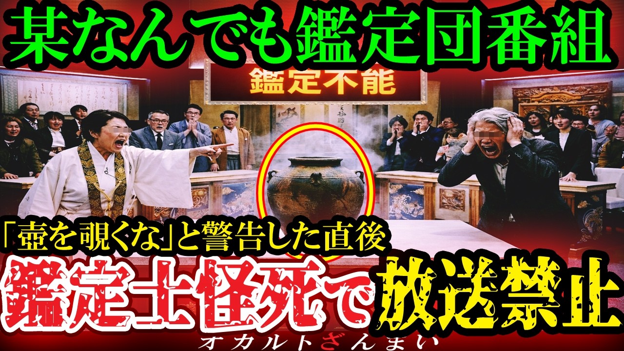 【怖い話】[ヤバい鑑定物]霊能者が『壺の中身を絶対覗くな』と警告…某鑑定番組で異変発生して撮影中止になった禁断の心霊怪奇事件【ゆっくり解説】