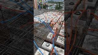 ELETRODUTO NA LAJE #construction #civilengineering #arquitetura #obra #construcaocivil