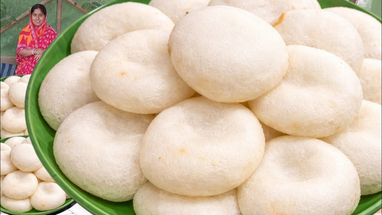 ভাত দিয়ে এত সুন্দর রেসিপি, আগে জানতাম না|তুলোর মতো হালকা মুখে দিলে মিলিয়ে যাবে|pouya pitha recipe 