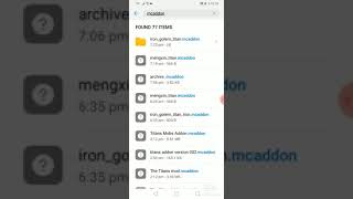 How to mcaddon menxing titans addon screenshot 5