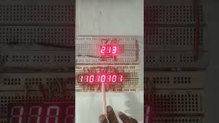 POSITIONAL VALUE OF EIGHT BITS BINARY NUMBER FOR DECIMAL-213