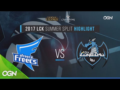 2017lcksummer [H/L 2017.07.01] Afreeca vs Longzhu Game3 - 2017 LCK Summer Split (롤챔스 하이라이트) 170701 E