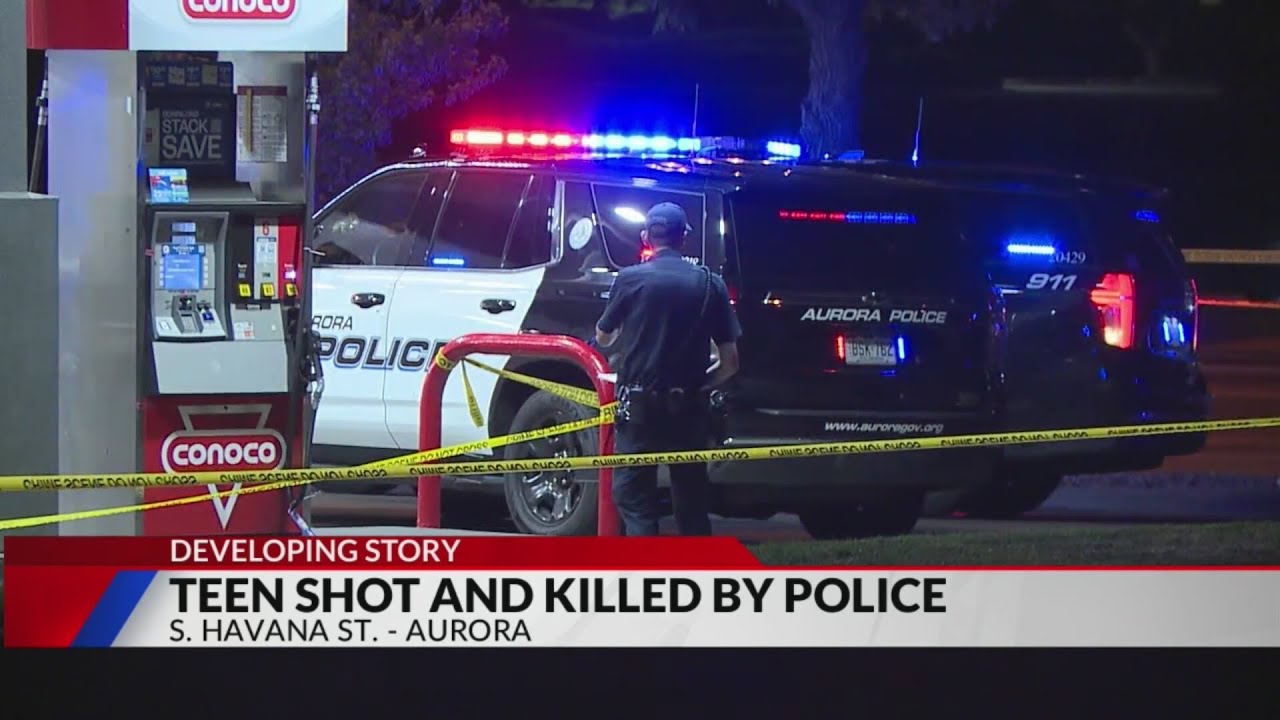 Deadly police shooting at Aurora gas station