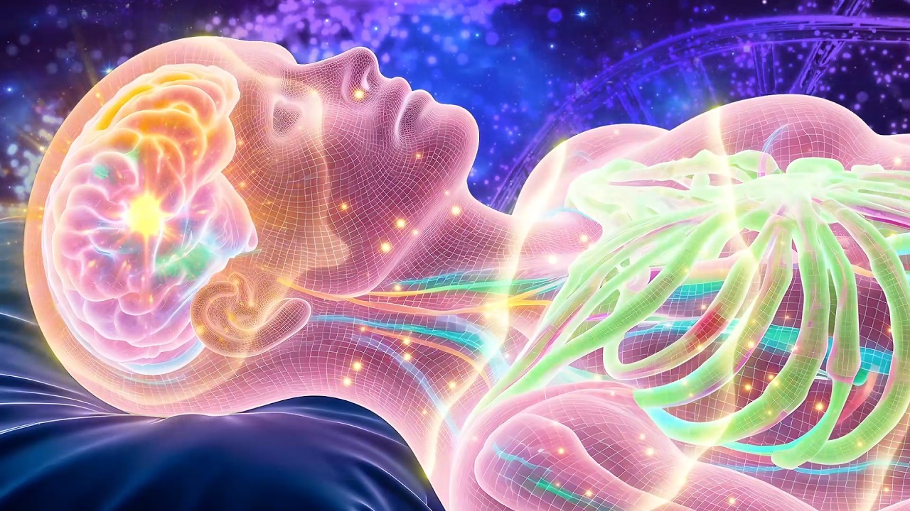 Чудодейственная Целебная Музыка Для Глубокого Сна | Мгновенное Засыпание, Прекращение Чрезмерных ...