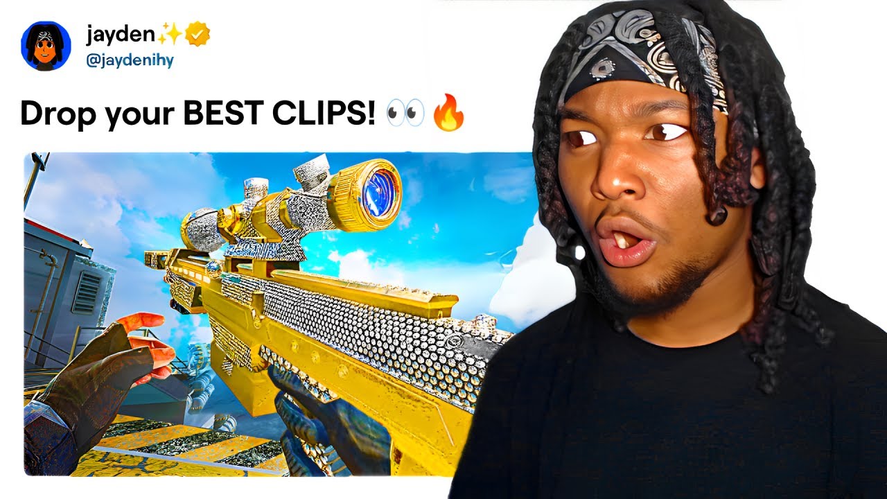 I asked Twitter for their BEST COD TRICKSHOTS - YouTube