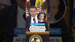 FACT CHECK: AG Blanche’s speech to DOJ employees DOESN’T MATCH his track record