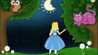 Alice In Wonderland - Interactive Story Book And Coloring Pages