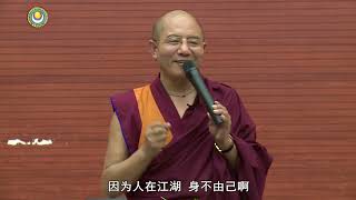 【堪布答疑】佛法的出世与入世的平衡点?#索达吉堪布