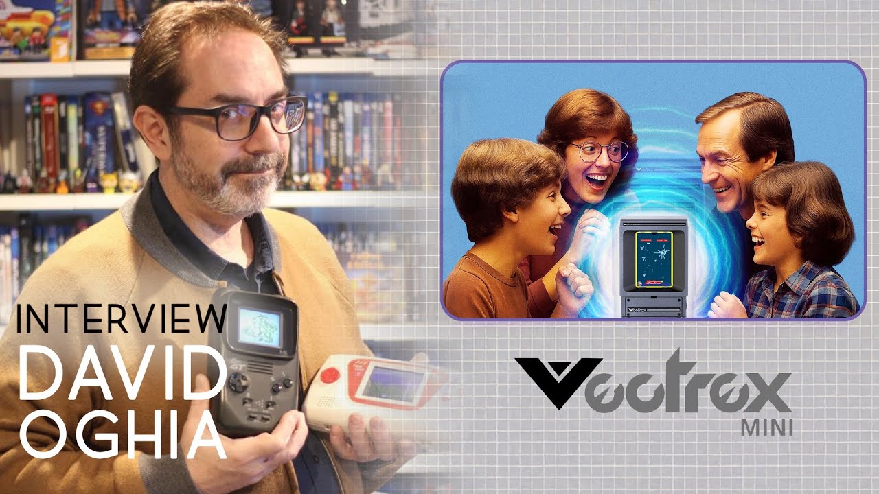 VECTREX MINI : vivez le retour de cette console mythique avec David Oghia ! ​⁠