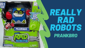 Really Rad Robots Prankbro Unboxing Toy Review | TadsToyReview