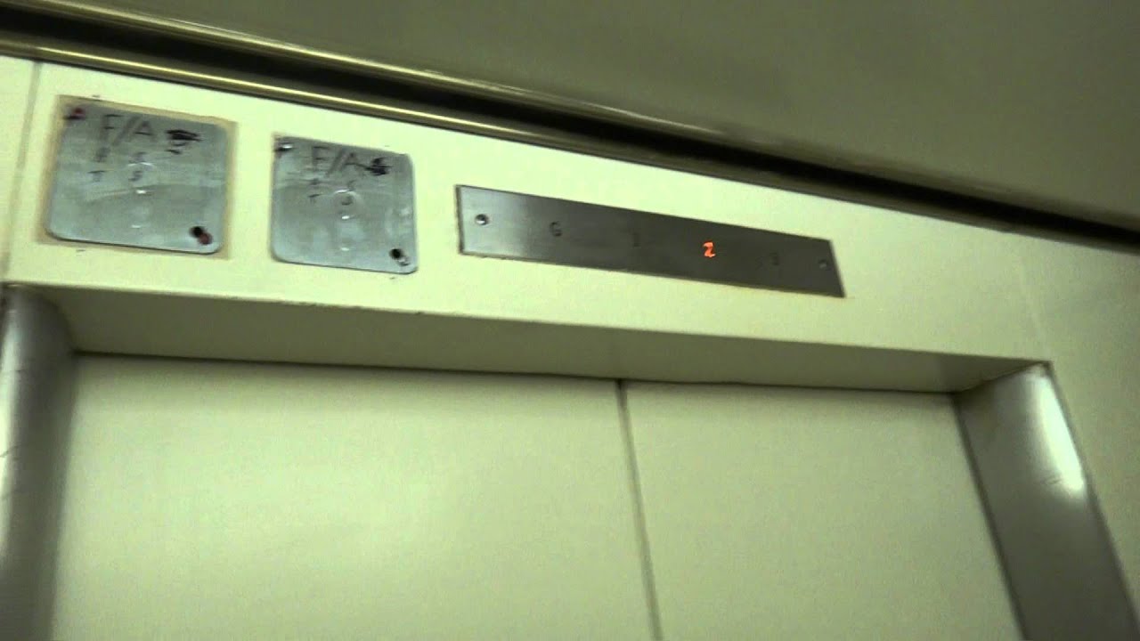 Power Save mode on vintage 1950s otis elevator