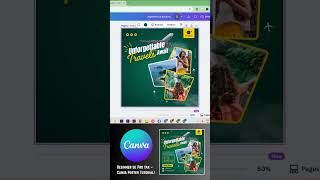 Travel Poster Design in Canva | Eye-Catching Travel Ad Design Tutorial 2025