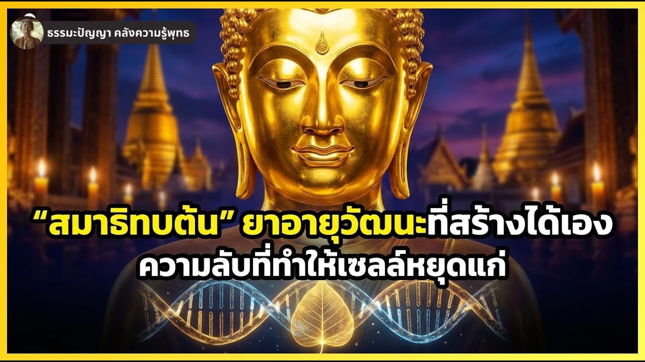 หยุดนั่งสมาธิแบบเดิม! วิธีสร้าง "สมาธิทบต้น" กุญแจลิขิตชีวิตให้โชคดี
