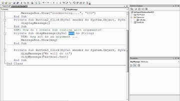 Types of Subroutine - User Defined Subroutine Part -1 .VB .NET - ICD