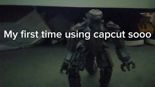 mechagodzilla stop motion test with audio(updated)