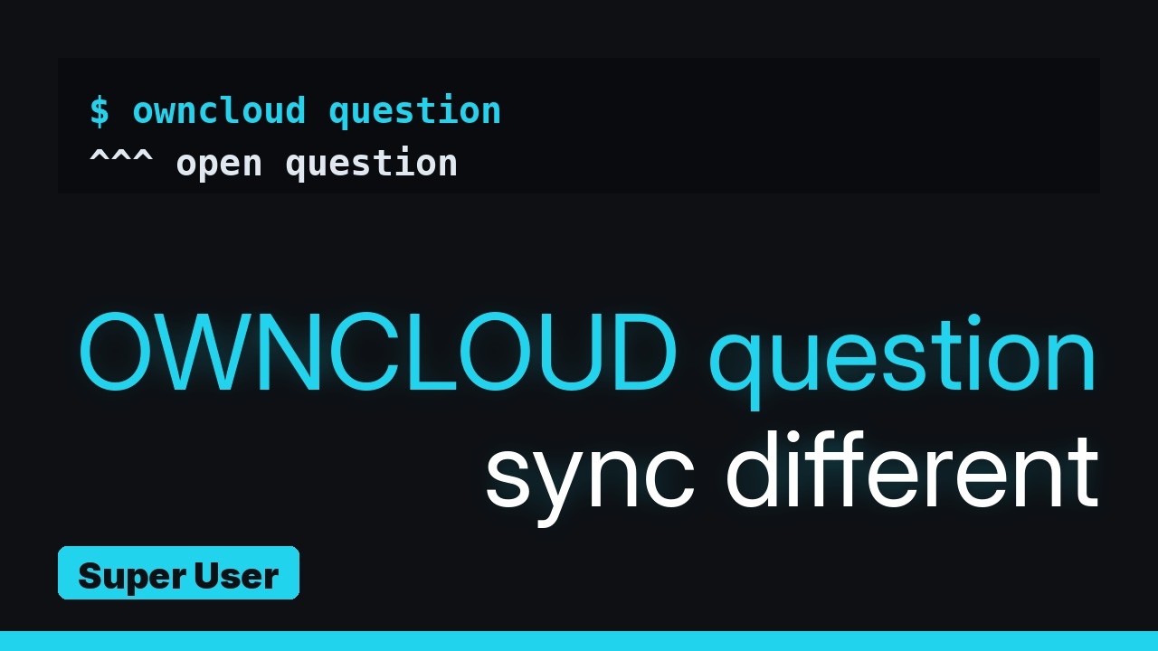 Sync different folders with OwnCloud (2 Solutions!!) - YouTube