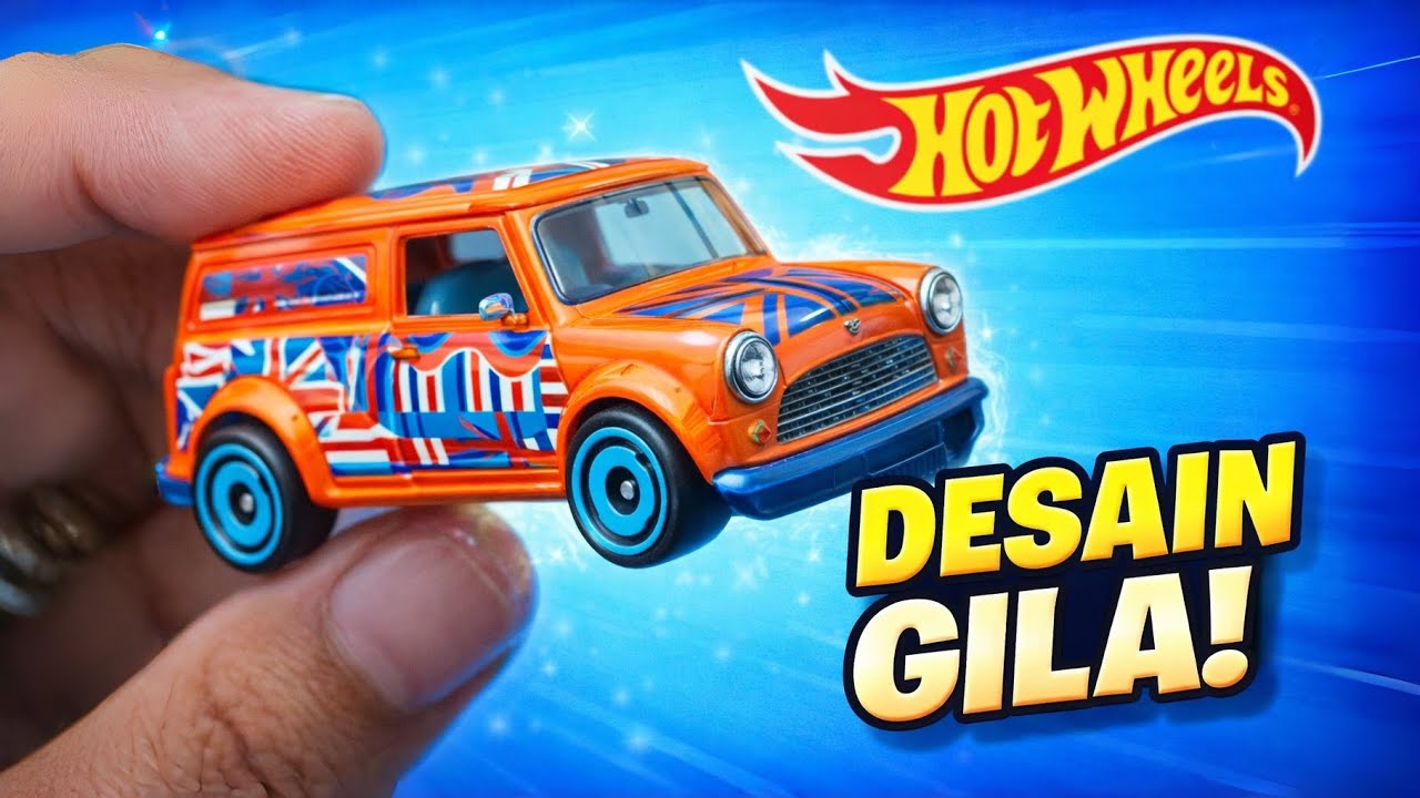 Mini Van Kecil Ini Punya Desain GILA! | Hot Wheels ’67 Austin Mini Van