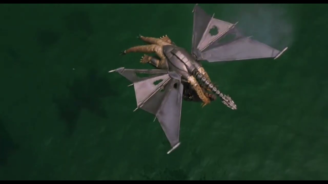 Godzilla vs. King Ghidorah -The Death of Mecha-King Ghidorah 